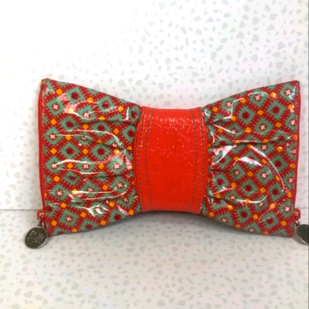 Vera Bradley swak frill collection bow two coin change purse